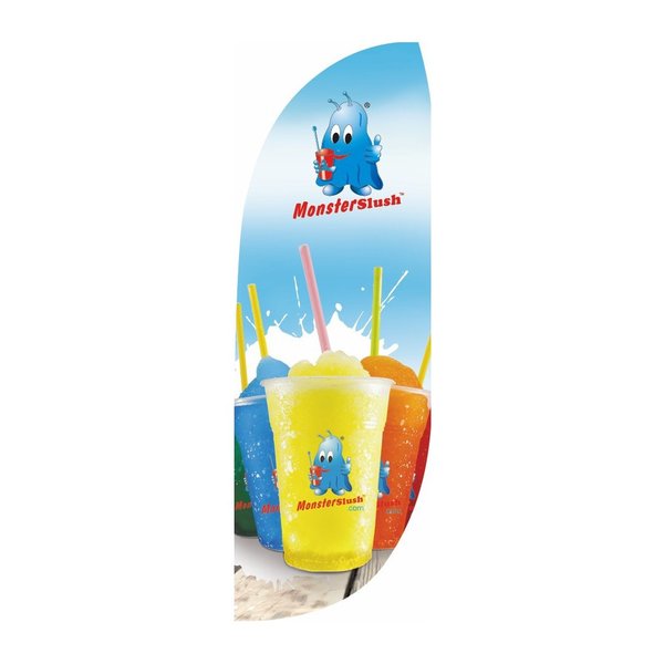 Beachflag (Werbefahne) MonsterSlush™